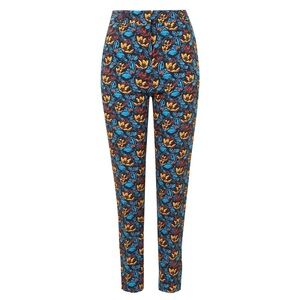 💐 Topshop Floral Print Cigarette Pants 💐